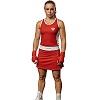 FIGHTERS - Lady's Boxing Dress / Rot-Weiss / Small