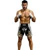 FIGHTERS - Shorts de boxe thai / Elite Fighters / Noir-Blanc