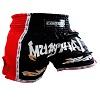 FIGHTERS - Thaibox Shorts / Elite Pro Muay Thai / Schwarz-Rot / XL