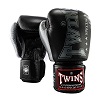 Twins - Boxhandschuhe / BGVL-8 / Schwarz-Grau / 14 oz