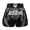 Venum - Short de Muay Thai / Adrenaline / Noir-Argent-Gris