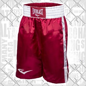 Everlast - Pro Shorts / Rosso-Bianco / Medium