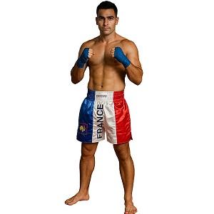 FIGHTERS - Shorts de Muay Thai / France / Large