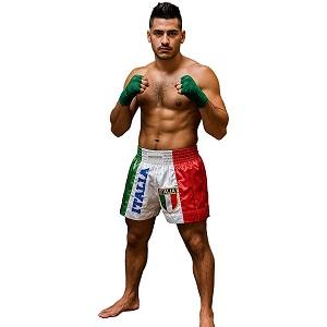 FIGHTERS - Shorts de Muay Thai / Italie / Stemma  / Small