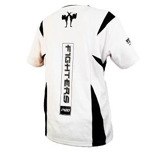 FIGHTERS - Chemise Kick-Boxing / Competition / Blanc / Medium