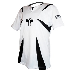 FIGHTERS - Chemise Kick-Boxing / Competition / Blanc / Medium