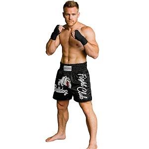 FIGHTERS - Shorts de Muay Thai / Fight Club Bulldog  / Noir / XXL