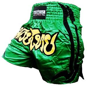 FIGHTERS - Shorts de Muay Thai / Vert / Medium