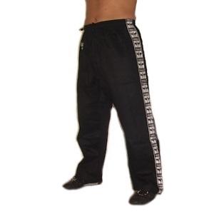 FIGHT-FIT - Pantalon en coton / Noir / 200 cm / XXL