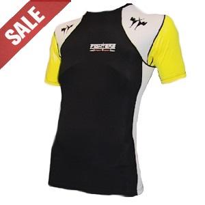 FIGHTERS - Rash Guard / Noir-Jaune / Small