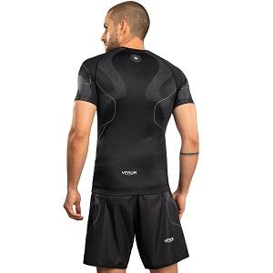 Venum - Rashguard / Nexus / Short Sleeve / Noir-Argent / Small