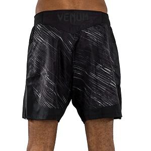 Venum - Fightshorts Shorts de MMA / Tectonic Rapid / Noire-Gris / Medium