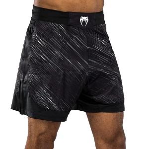 Venum - Fightshorts Shorts de MMA / Tectonic Rapid / Noire-Gris / Medium