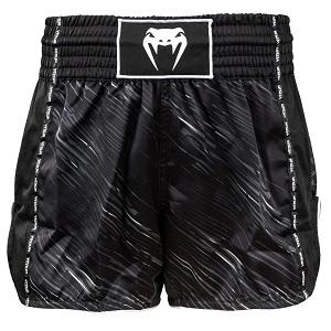 Venum - Short de Muay Thai / Tectonic Rapid / Noir-Gris / Large